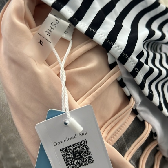 NWT Cupshe Striped One Piece Swimsuit Size XL - Picture 13 of 13